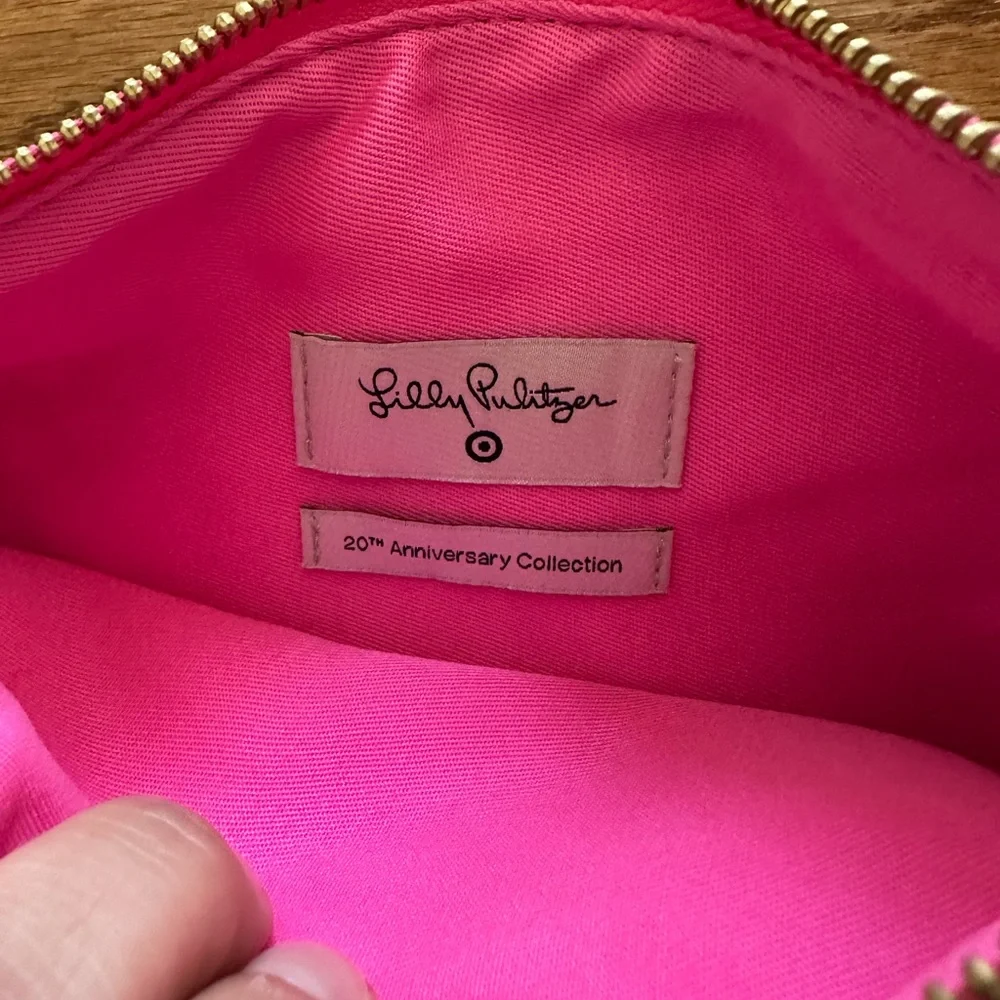New Lilly Pulitzer Upstream Clutch Cosmetics Case.
